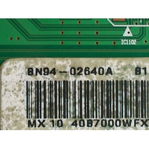 MAIN / SAMSUNG BN94-02640A MODELO UN46B7000WFXZA